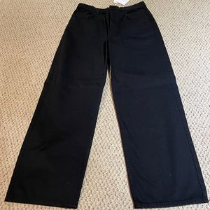 & Other Stories - Straight Leg Black Denim - EU38
